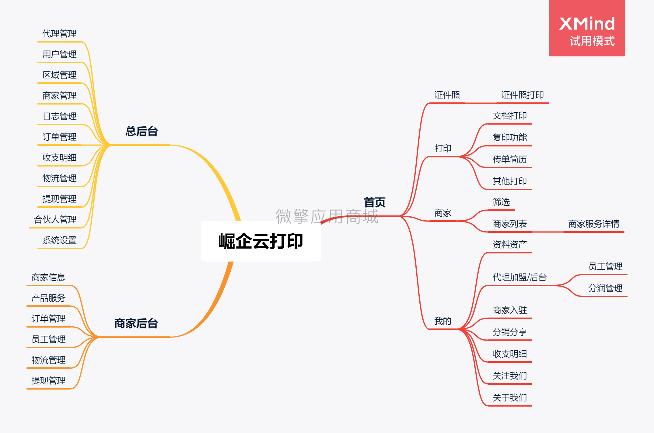 崛企云打印小程序制作，崛企云打印网站系统开发-第2张图片-小程序制作网