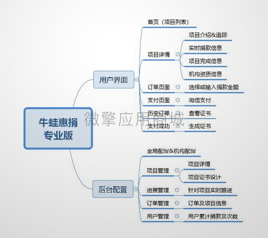 牛蛙惠捐专业版小程序制作，牛蛙惠捐专业版网站系统开发-第13张图片-小程序制作网