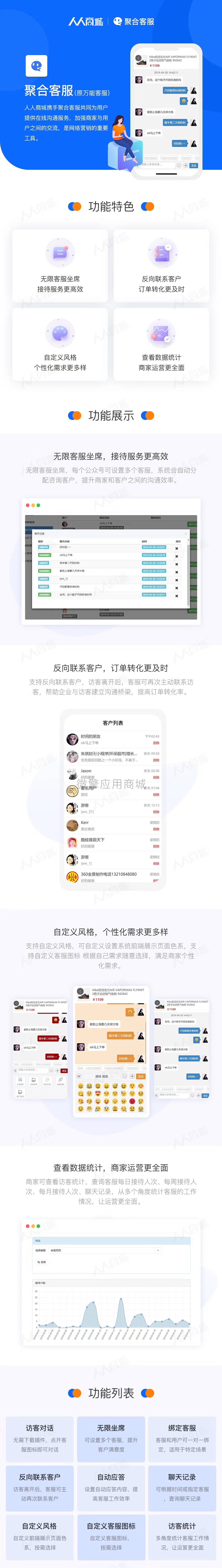 聚合客服小程序制作，聚合客服网站系统开发-第2张图片-小程序制作网