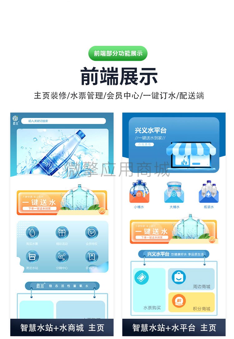 智慧水站送水票桶装水小程序制作，智慧水站送水票桶装水网站系统开发-第11张图片-小程序制作网