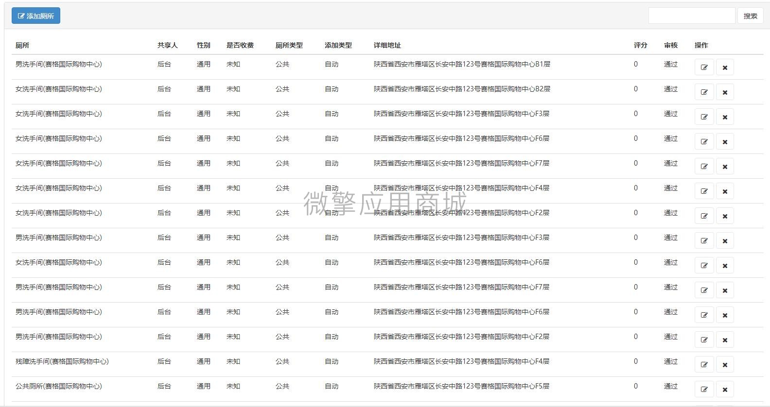 厕所查查小程序制作，厕所查查网站系统开发-第5张图片-小程序制作网