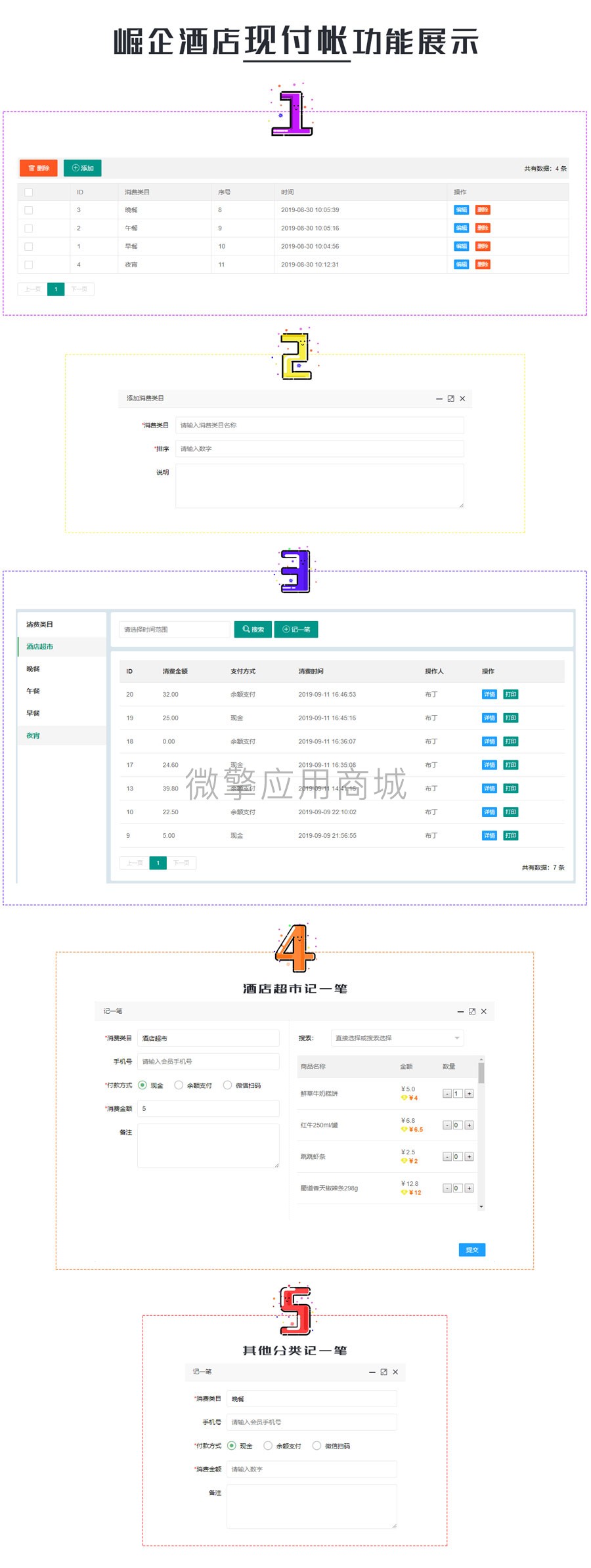 单商户版现付账小程序系统开发制作，单商户版现付账商城小程序公众号网站APP系统功能制作